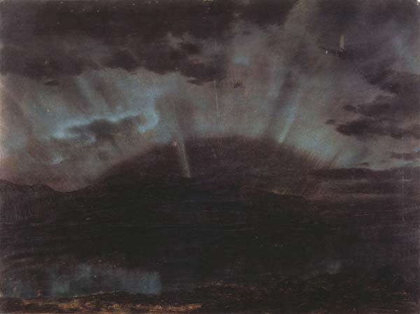 Frederic E.Church Aurora Borealis,Mt.Desert Island,from Bar Harbor,Maine France oil painting art